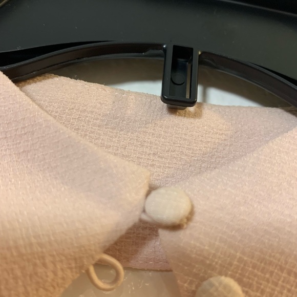 Dusty pink.  Blush color.   Short sleeve. Medium - Picture 4 of 5